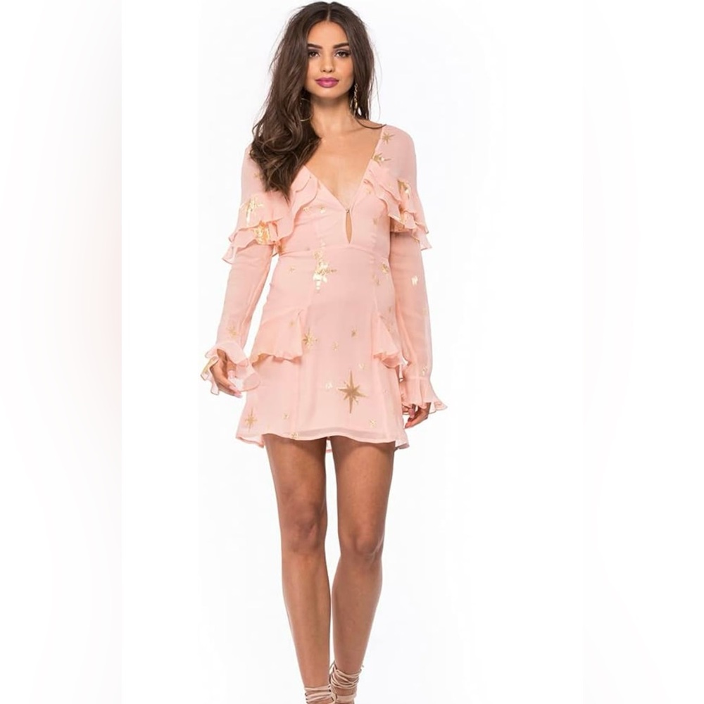 For love and lemons glided star dress